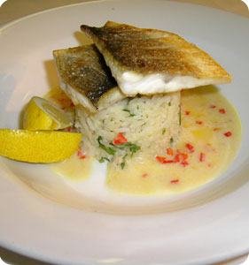 The food at The Poachers Inn