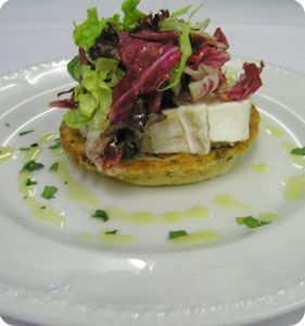 The food at The Poachers Inn